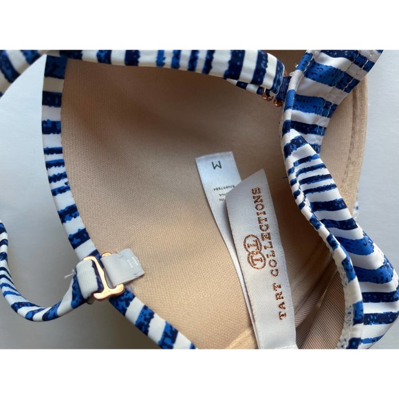 Tart Collections Underwire Bikini Top Blue Medium - Picture 5 of 6